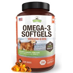 Strawfield omega 3 fish oil for dogs.